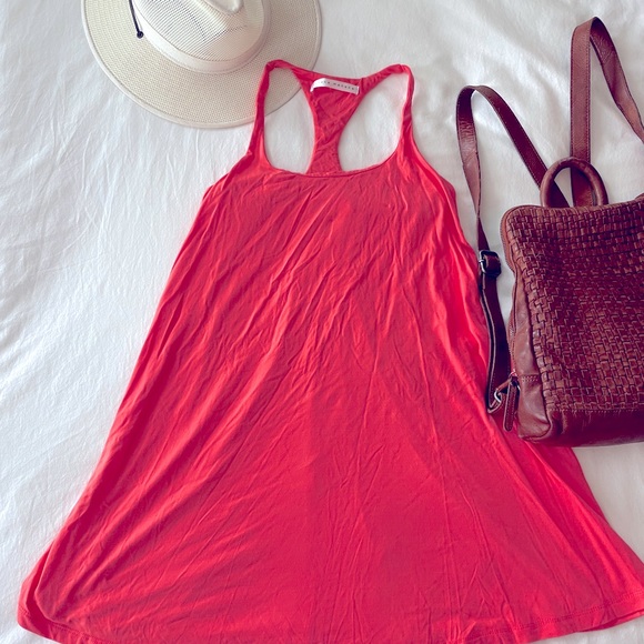 Susana Monaco Coral Jersey mini swing dress Size S - Picture 1 of 3